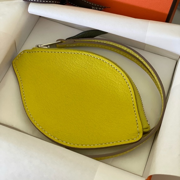 lemon coin purse